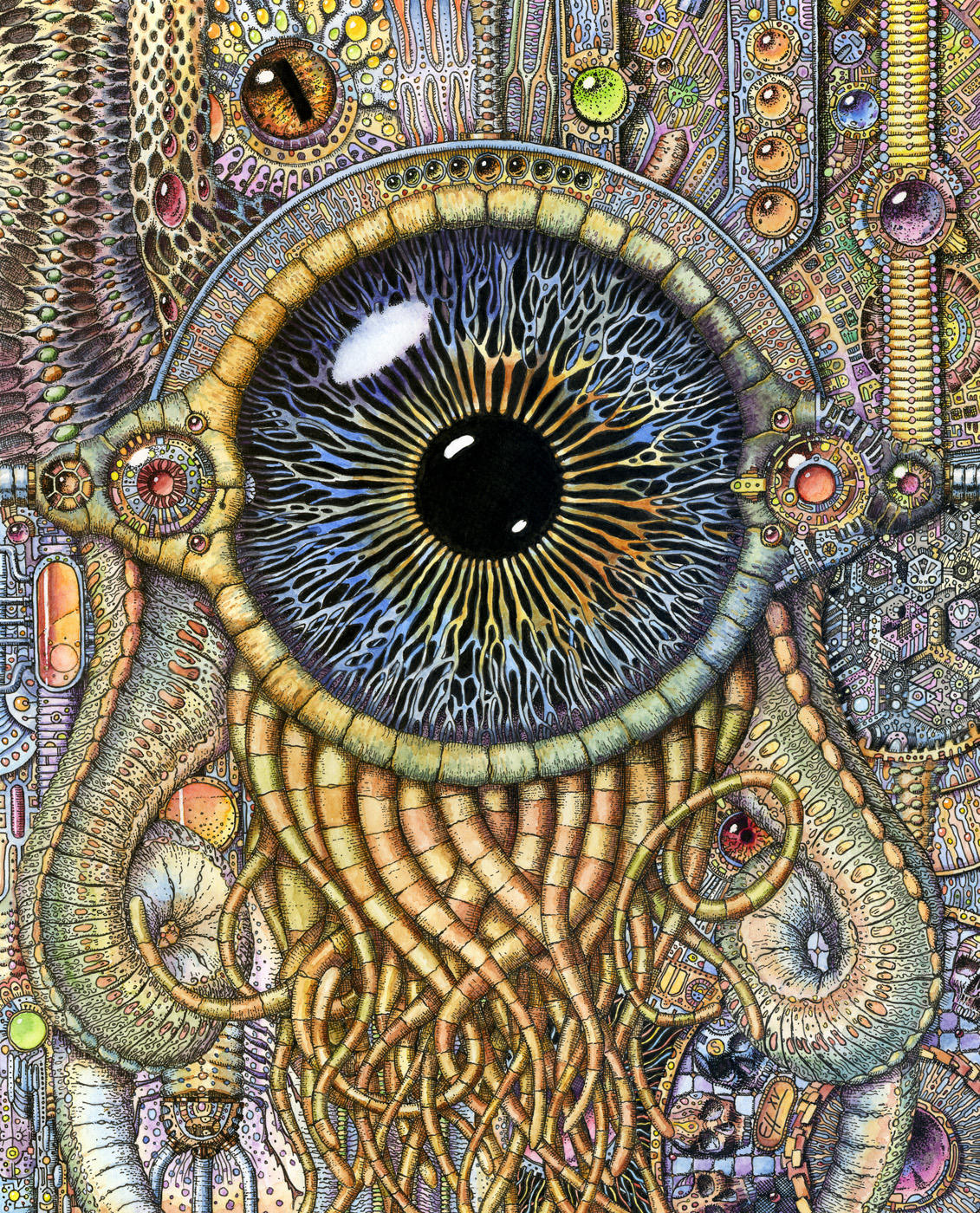 Bio-mechanical eye III by AkdasFirst