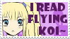 Flying Koi Stamp by flyingkoi
