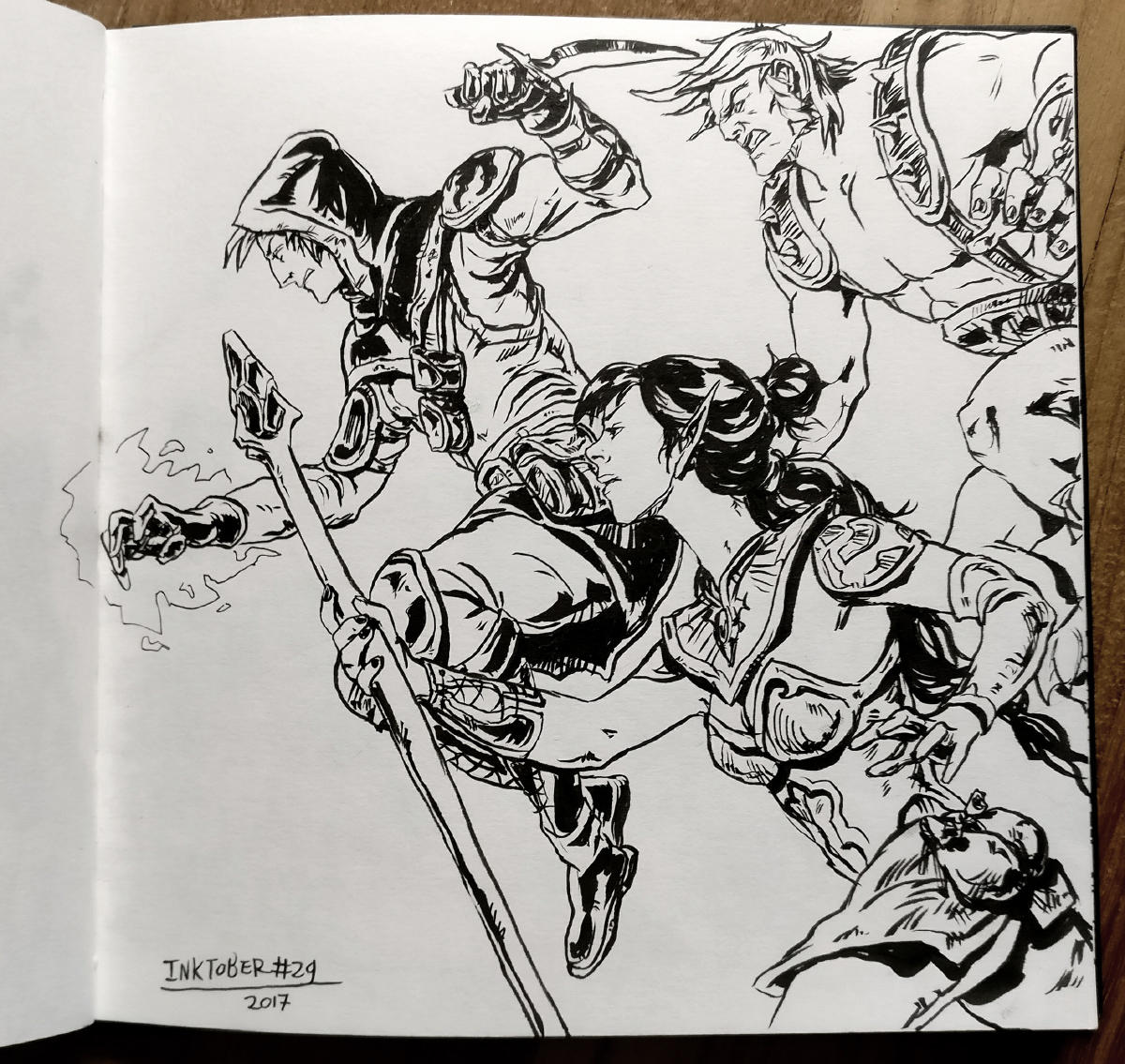 Inktober day 29: United! by Jordy-Knoop
