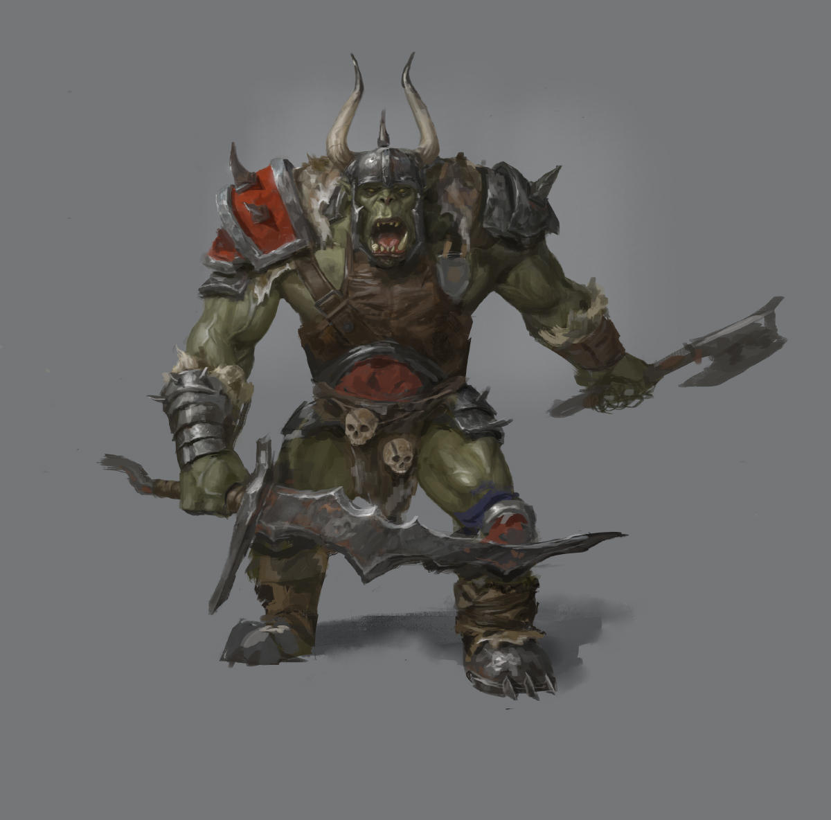 Warhammer Inspired Orc by Jordy-Knoop on DeviantArt