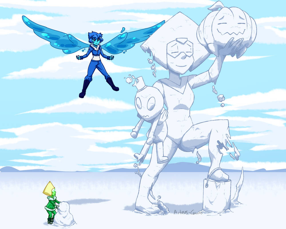 Since Lapis can control water i wonder if she can control snow aswell? interact with me here: artesesarthouse.tumblr.com/