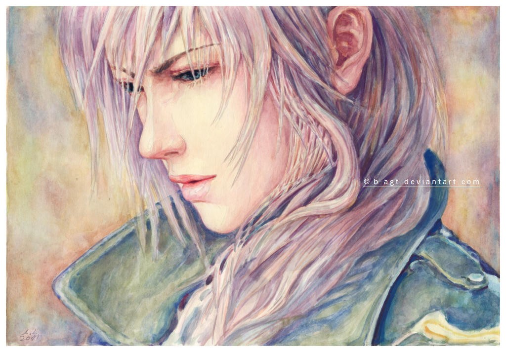Lightning Watercolor by B-AGT