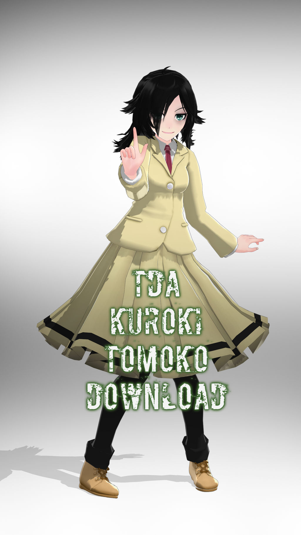 Tda Kuroki Tomoko Download  by Kodd84 on DeviantArt