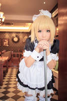 Saber Maid by wisely84