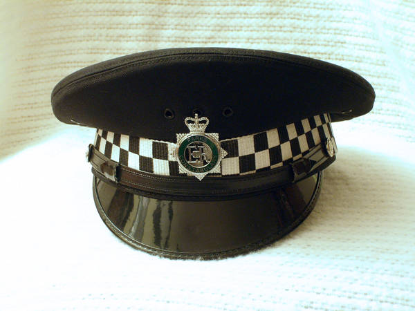 British Police Peaked Cap 05 by Zeds-Stock