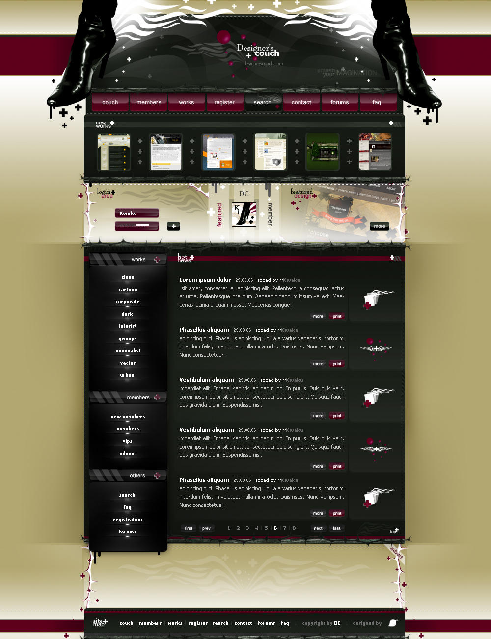 designerscouch - contest subm. by Kwaku