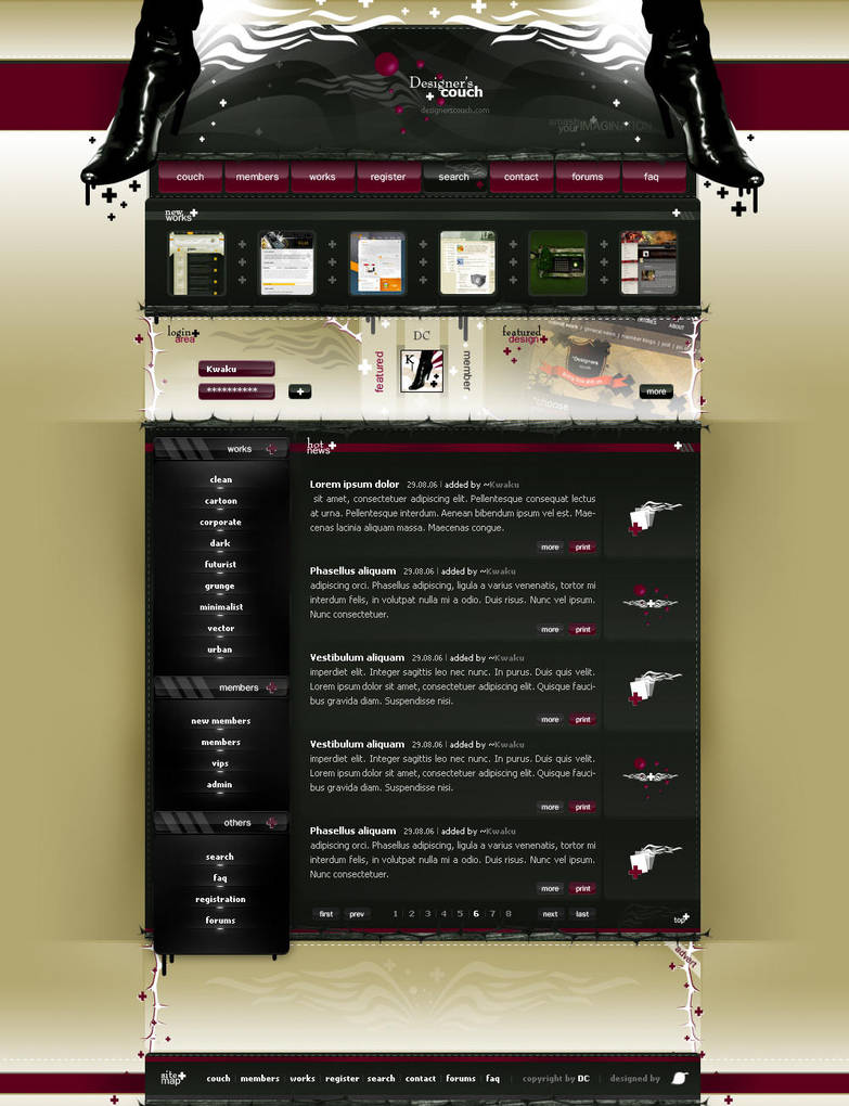designerscouch - contest subm. by Kwaku