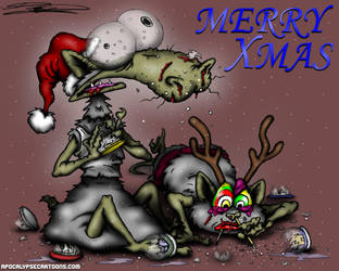 Merry Xmas by ApocalypseCartoons
