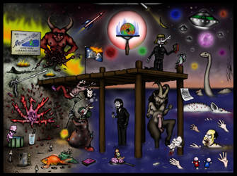 Bill Hicks: Meeting at the Docks by ApocalypseCartoons