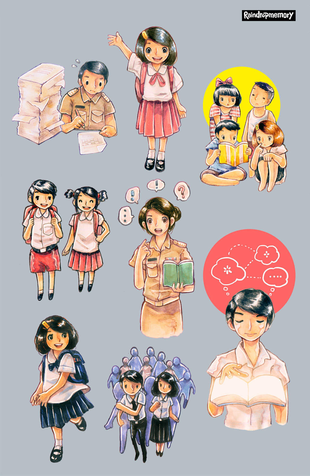 Quality of Children's Life Illustration by Raindropmemory