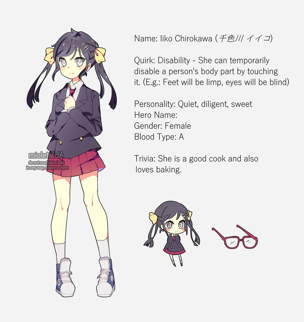 bnha oc | iico by miolet on DeviantArt