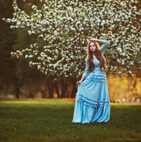 Sunset in the gurden II by Snowfall-lullaby