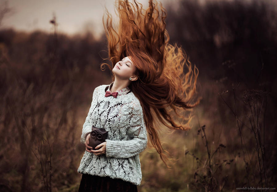 In the fall by Snowfall-lullaby