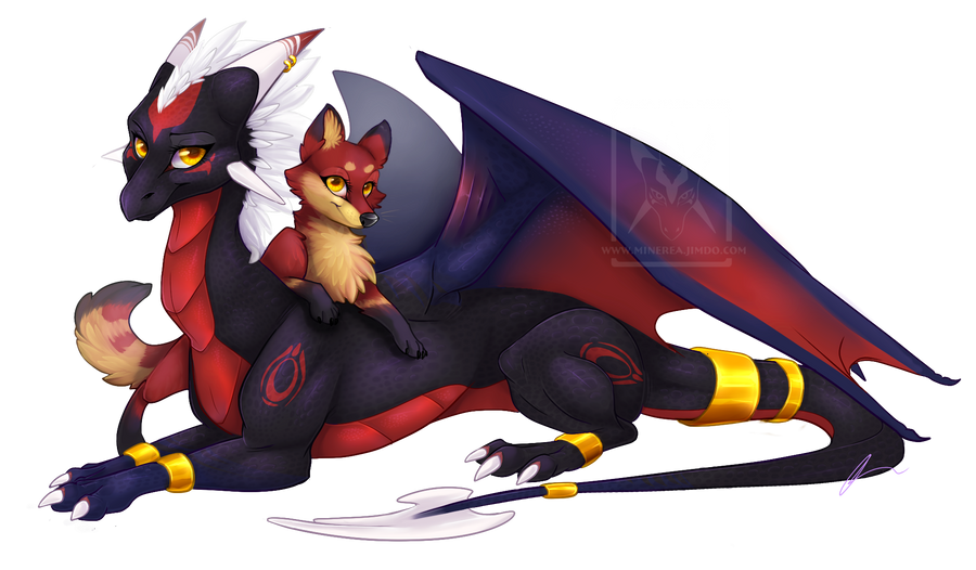 Mina and Lomari by Minerea