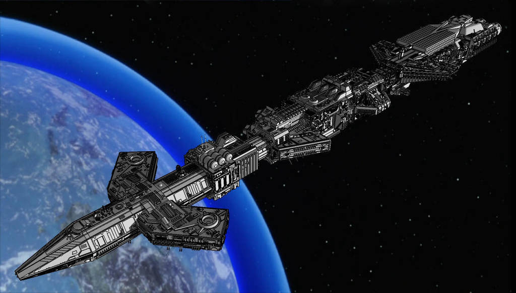 Spaceballs - Spaceball One - 3/4 view by Shadowstate