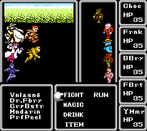 Genral Mills Monsters, Final Fantasy Style by slyvenom