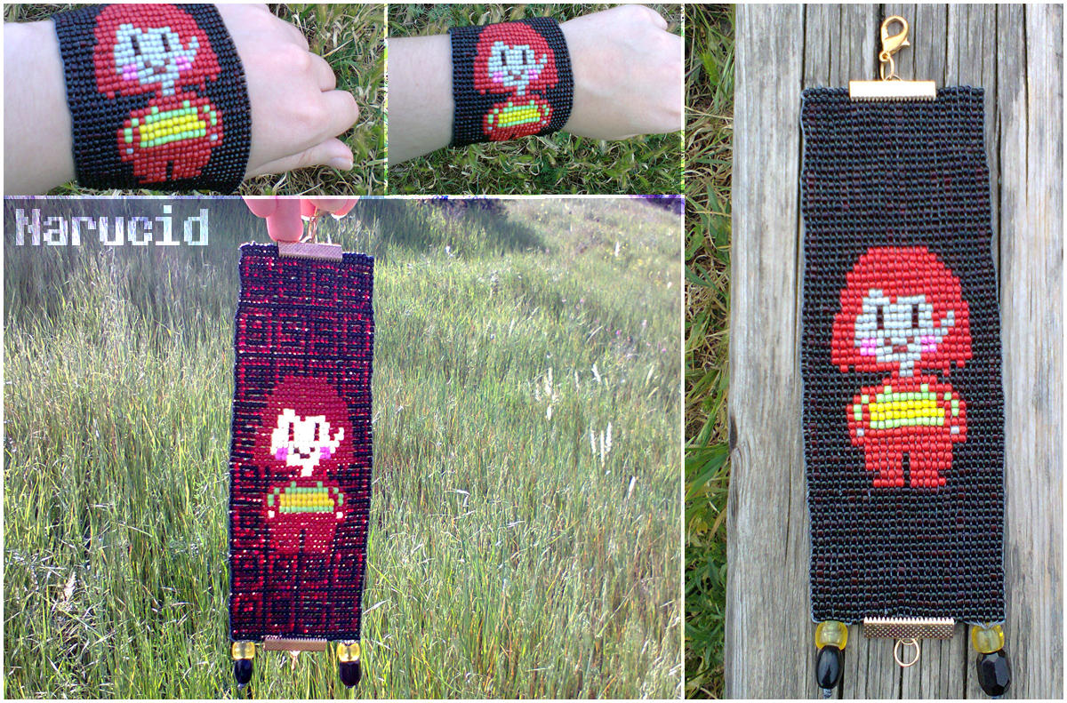 Undertale Chara bracelet by Narucid