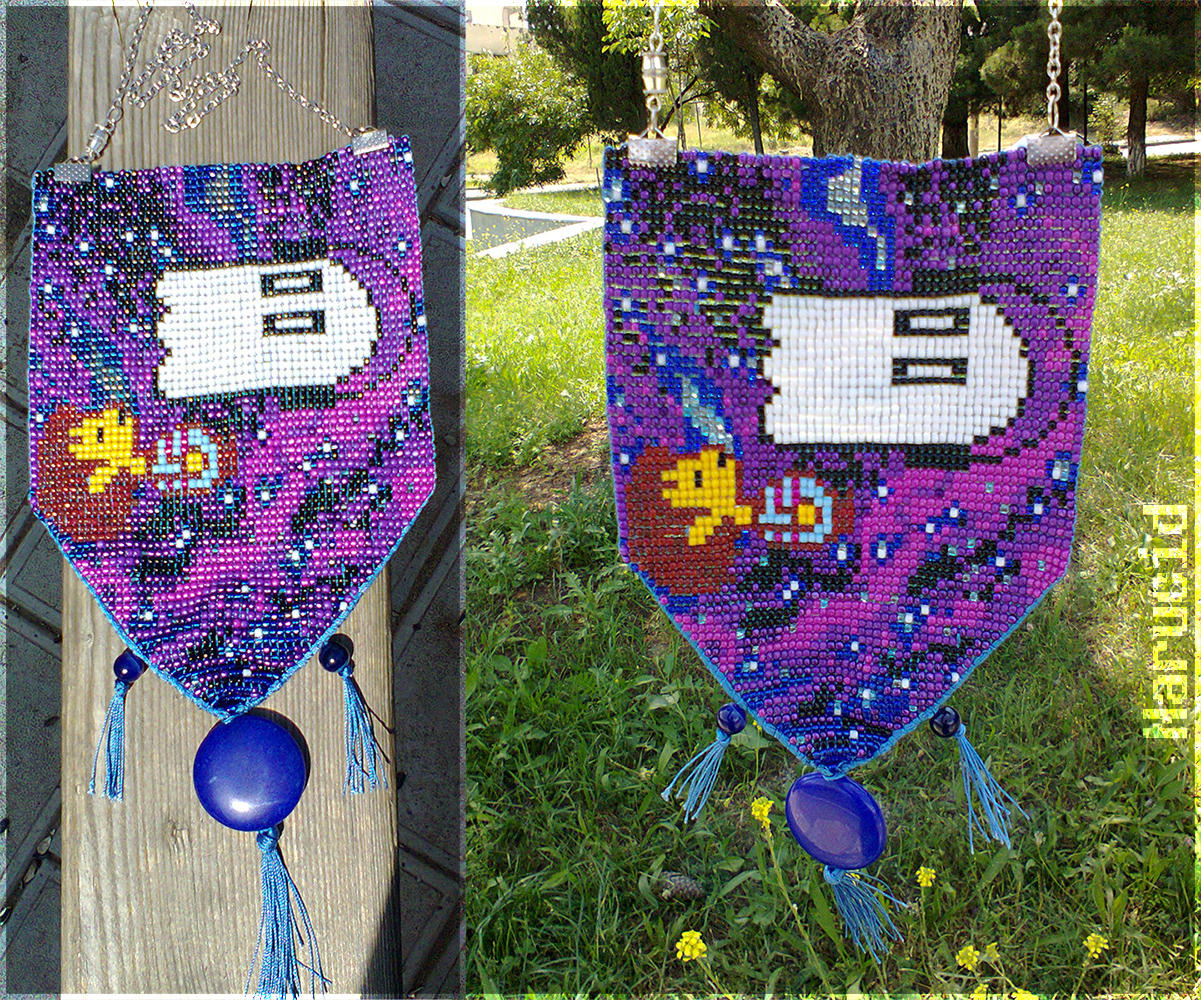 Undertale bead necklace by Narucid