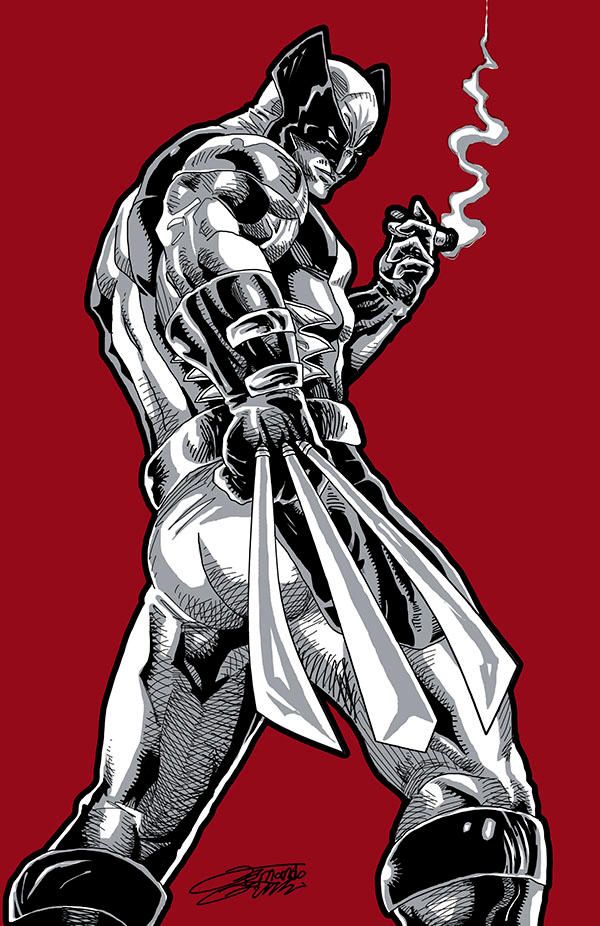 WOLVERINE Red by VAXION