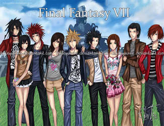 Final Fantasy VII by ElinTan
