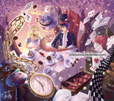 Alice in Wonderland by ElinTan