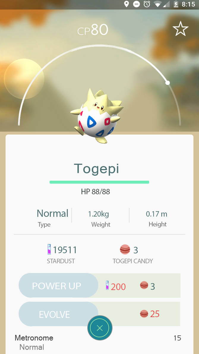 Pokemon Go Togepi By Lucario Strike On Deviantart