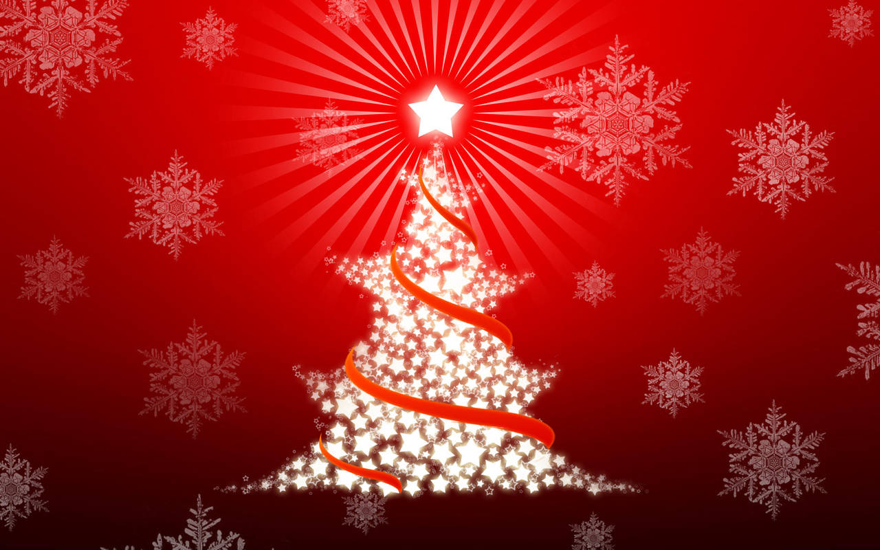 Christmas Tree Wallpaper by think0