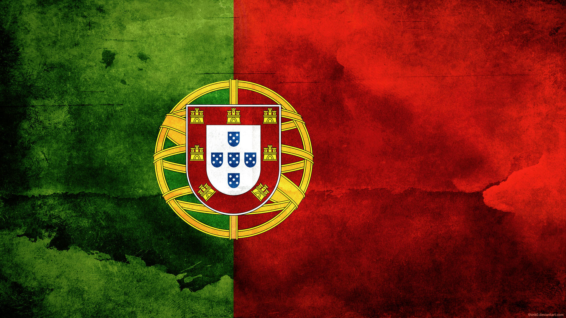Portugal Flag by think0 on DeviantArt Portugal Flag by think0 on DeviantArt