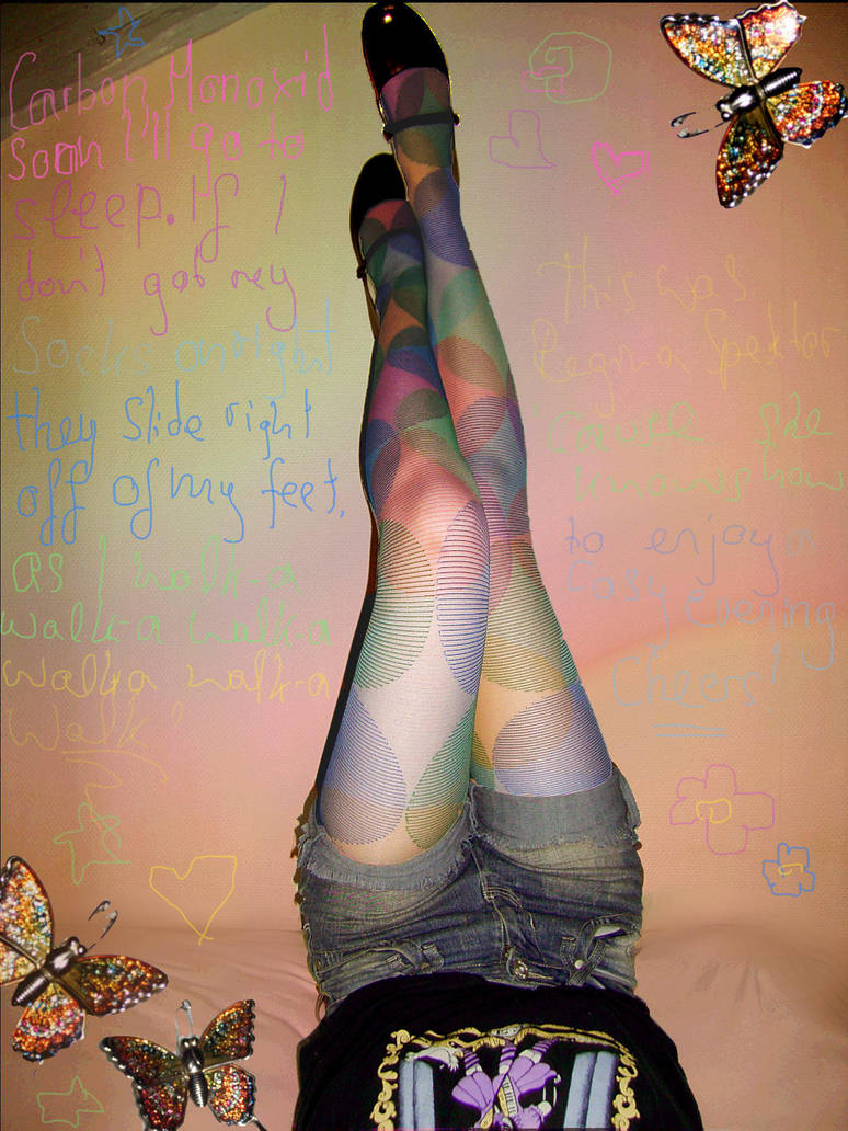 My Rainbow Socks by TheSockPuppetry