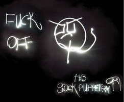 Happy Noodle Boy LightGraffiti by TheSockPuppetry