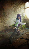 High School Of The Dead Saeko Busujima cosplay by twndomn