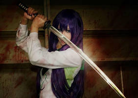High School Of The Dead Saeko Busujima cosplay by twndomn