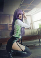 High School Of The Dead Saeko Busujima cosplay by twndomn