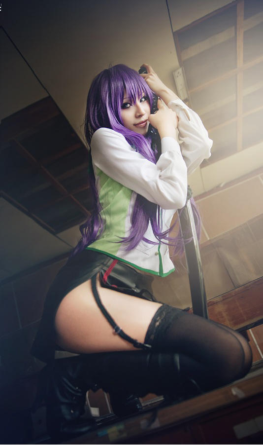 High School Of The Dead Saeko Busujima cosplay by twndomn