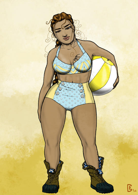 Mia pin-up by delynn