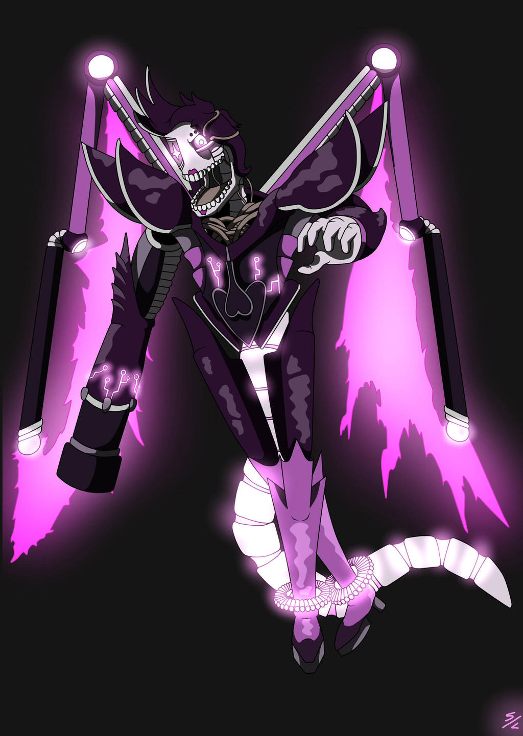 Stylized Mettaton NEO by SamsonLeandro on DeviantArt