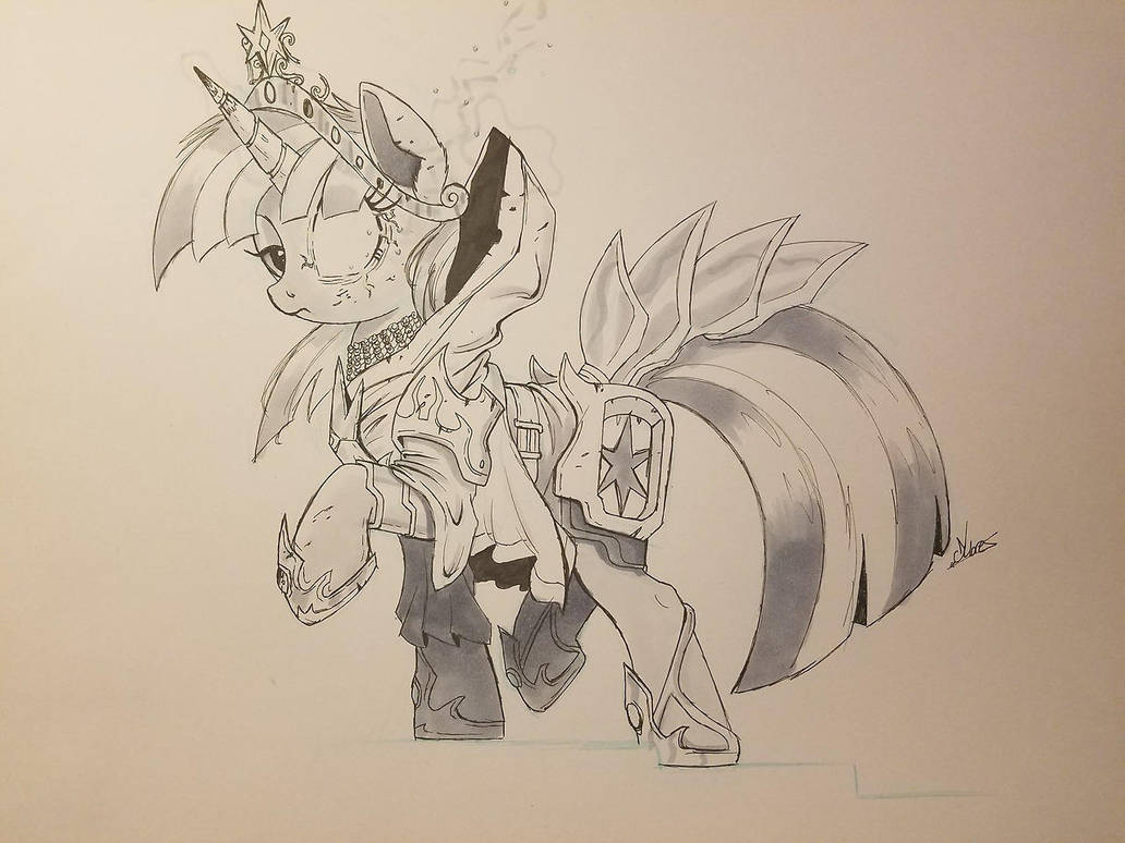 Inktober 2017 : Empress Twi by NCMares