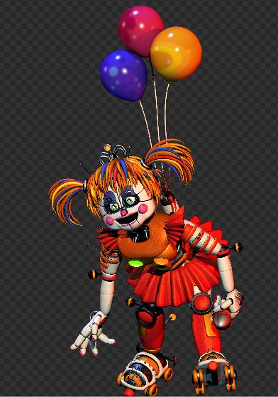 Unscrap Baby FullBody - [FNaF 6 FFPS] by ChuizaProductions on DeviantArt