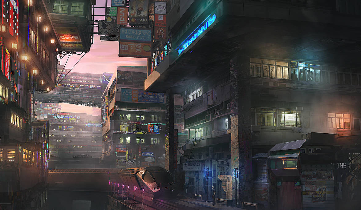 Tokyo Shinjuku 2093 by M-Delcambre ...