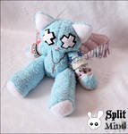Dead Cat Plush by splitmindplush