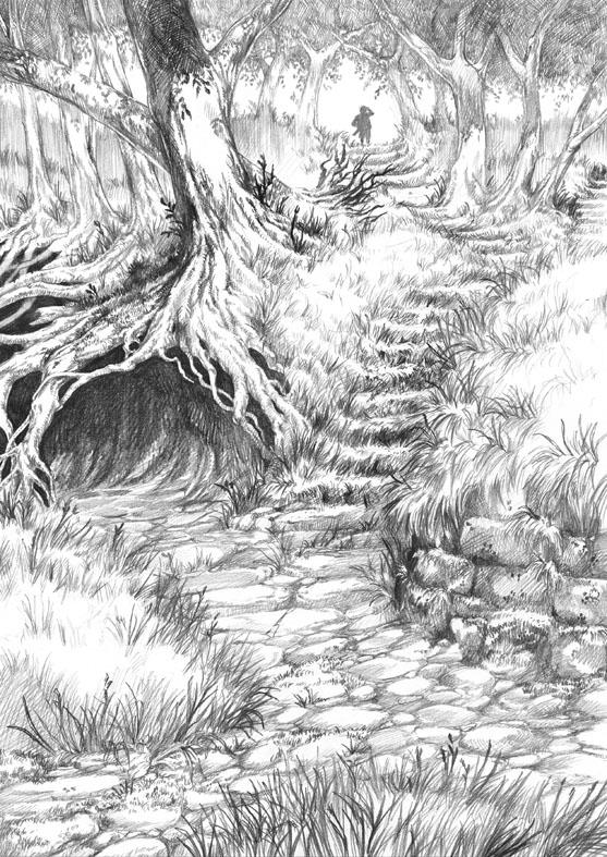 Hobbit Tales, Forgotten Paths by AndyHep