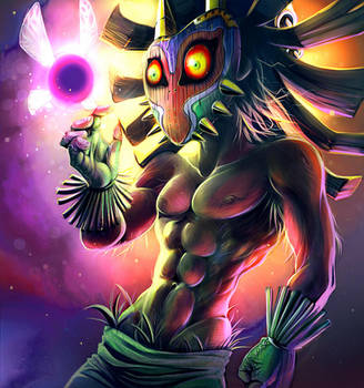 Grown Up Skull Kid by ImoonArt