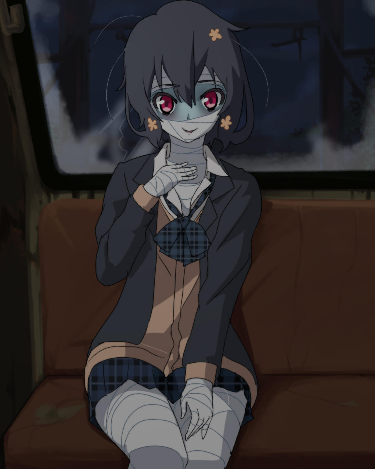 At the Amusement Park with Ai by wbd