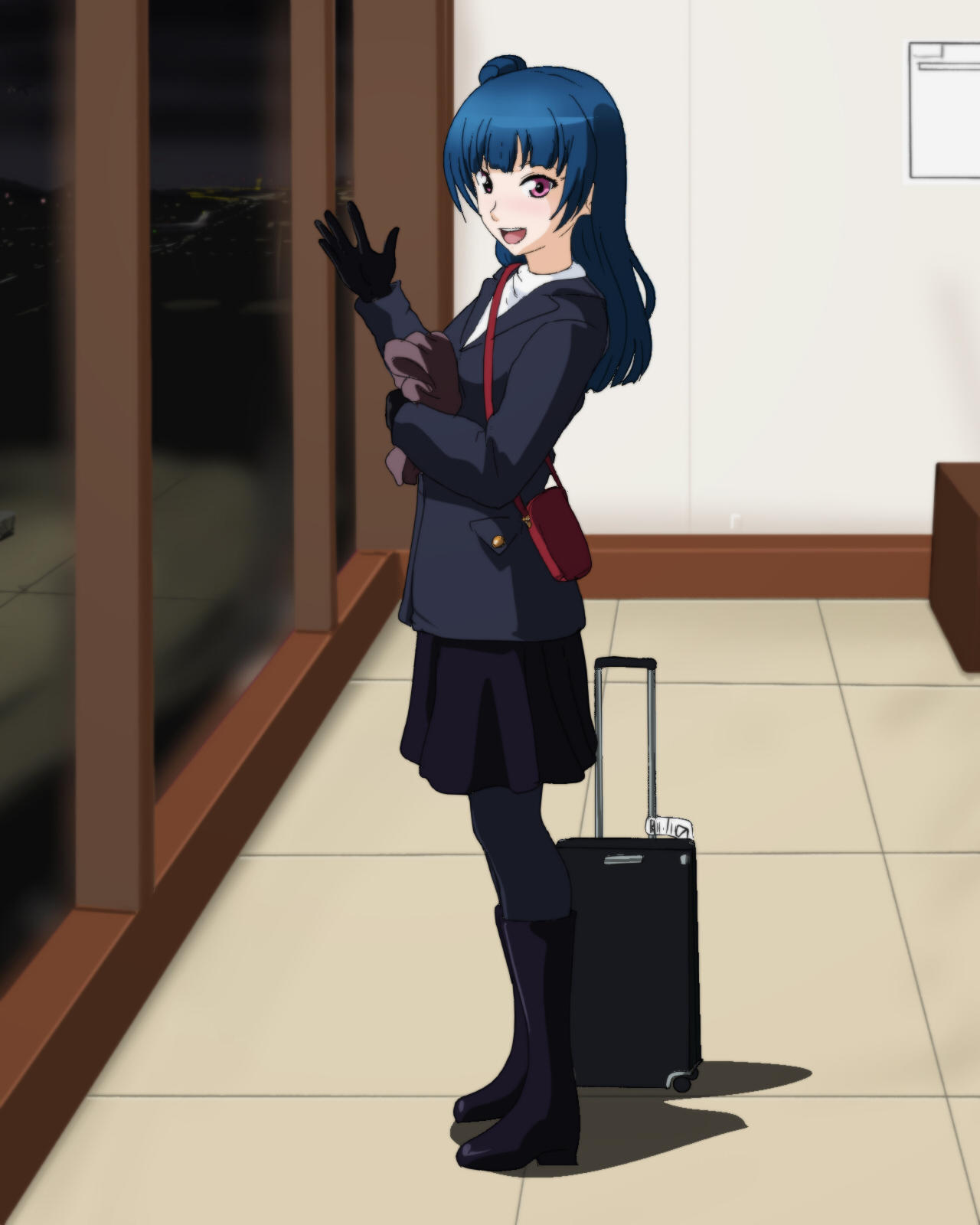 Yoshiko Arrives by wbd