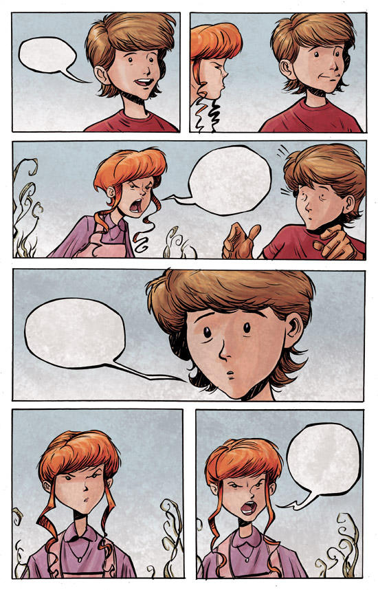 Page from an upcoming comic 3 by gravyboy