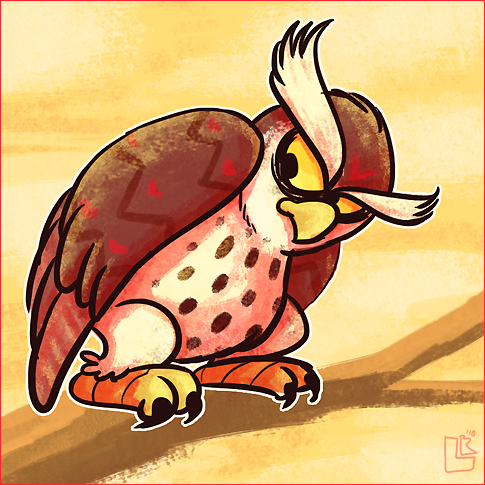 Summer of Zelda - The Owl by jazaaboo
