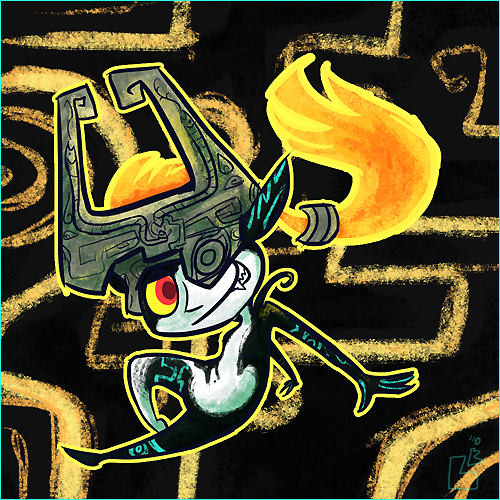 Summer of Zelda - Midna by jazaaboo
