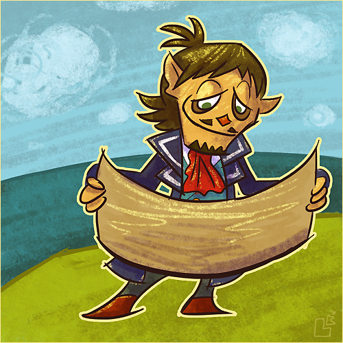 Summer of Zelda - Linebeck by jazaaboo
