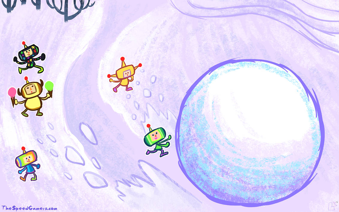 OILD: Make a Snowman wallpaper by jazaaboo