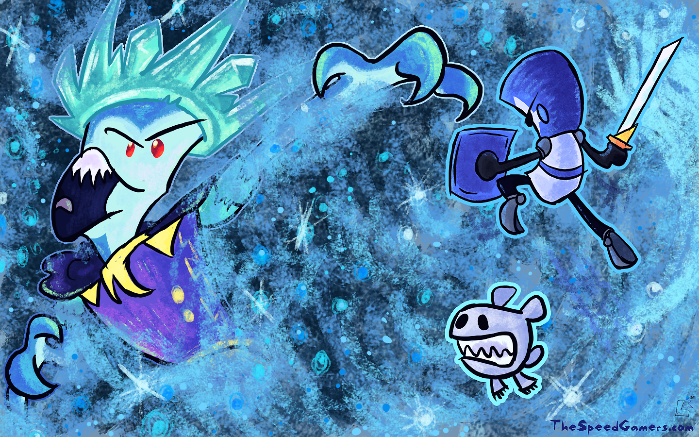 OILD: Ice Castle wallpaper by jazaaboo